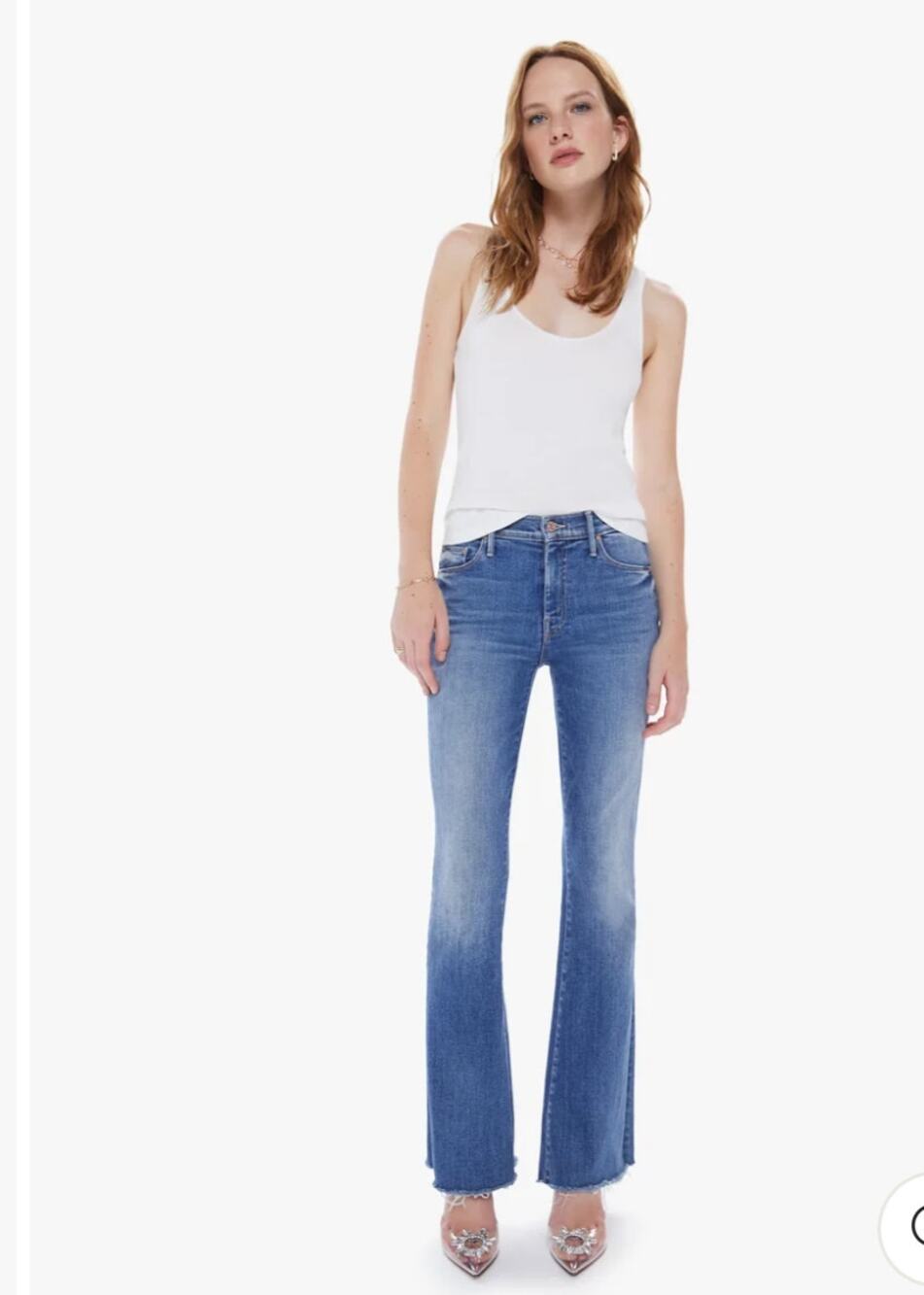 Mother The Weekender Fray Jeans 24 A Groovy Kind of Love Retro 70's Americana